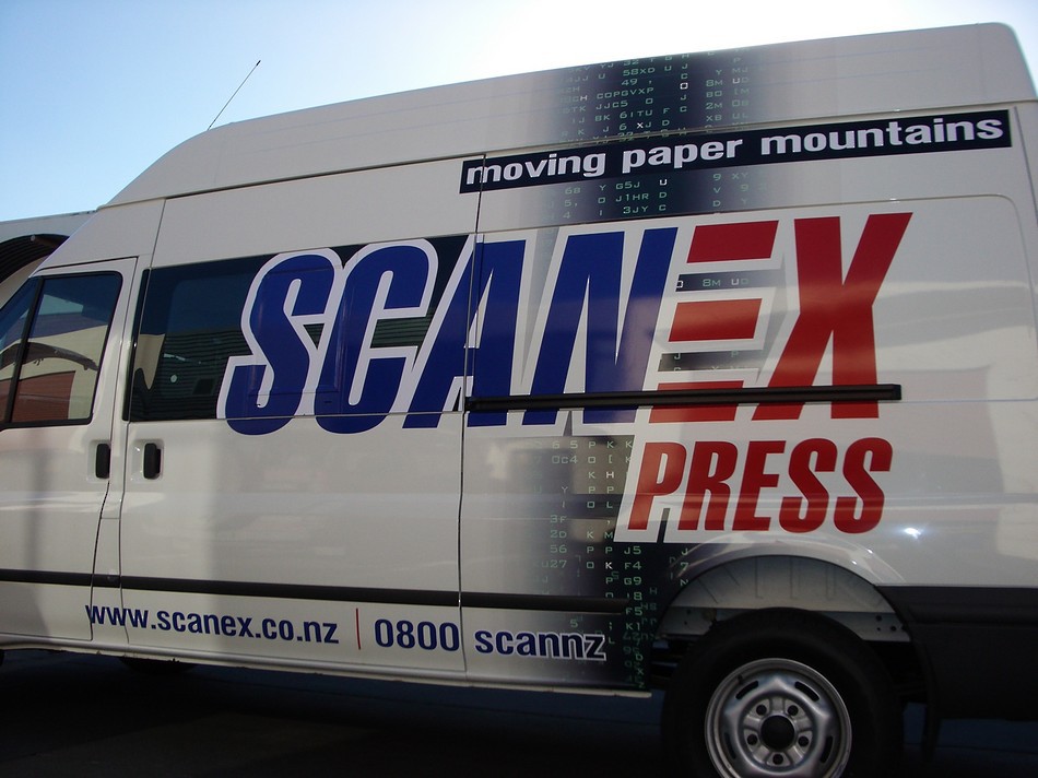 Van Signage - Scanex Press